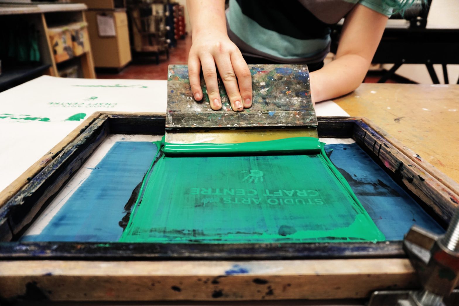 The Process of Screen Printing